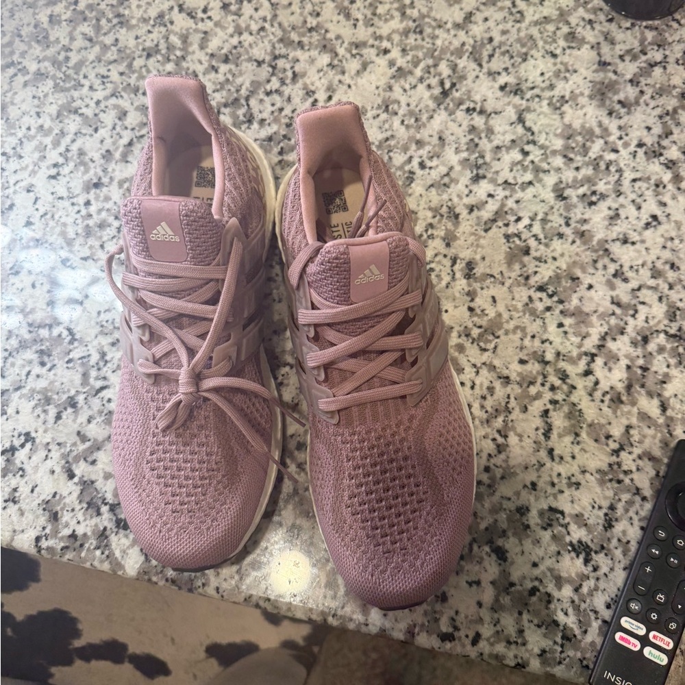 Adidas Women's Pink cheetah ultraboost